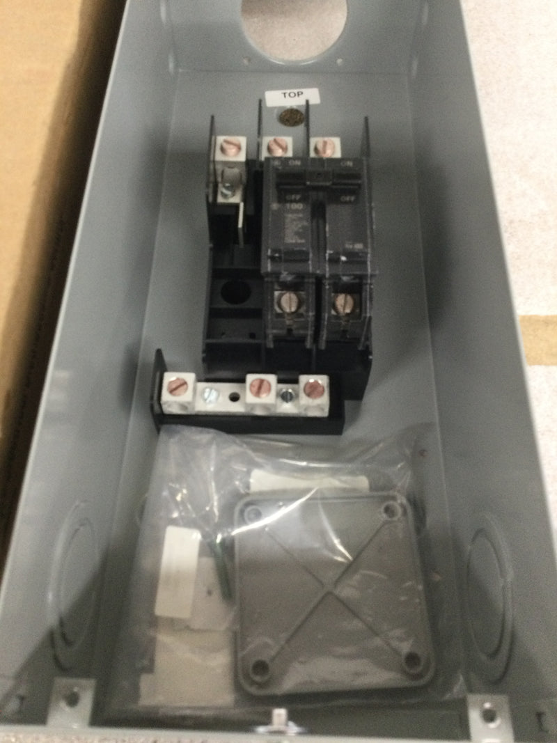 GE General Electric TQL100REP 100 Amp 240Vac Type 3R Enclosure