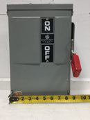 GE/General Electric THN3361RH Heavy Duty Safety Switch, 30a, 600vac, 3 Pole, Non-Fused, Nema3r Outdoor