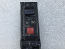 GE General Electric THQL1120GFT 20 Amp GFCI Circuit Breaker