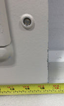 Crouse Hinds LC216EC, ECM, PC, MC  200 Amp 120/240v 3 Wire Single Phase 30 Space Type G Panelboard Cover Only 22" x 15 1/2"