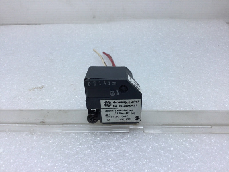 General Electric SAUXPAB1 Auxiliary Switch 5Amp 240V