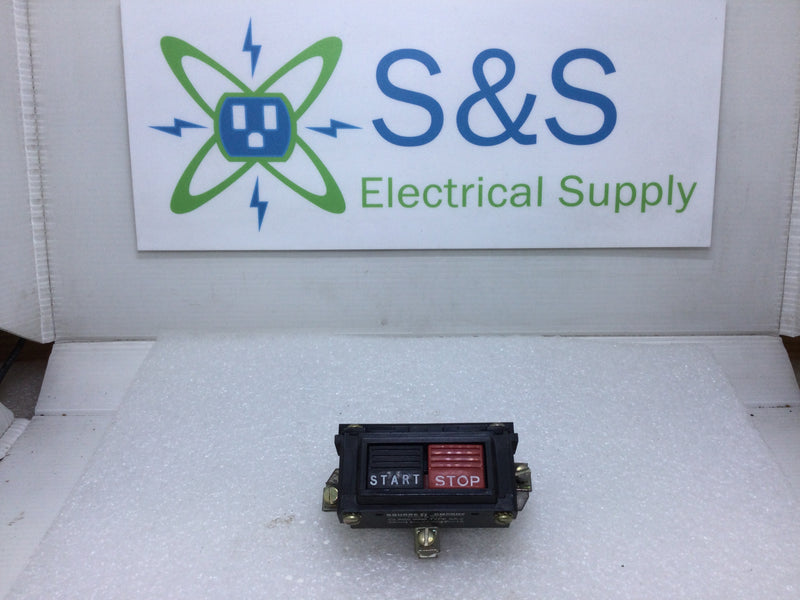Square D Class 9999 Type SA-2 Start/Stop Push Button Switch