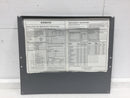 Siemens Filler Plate 19" x 16" ITE Panelboard Type /Cat. NO. SPP Series 10 Box B275