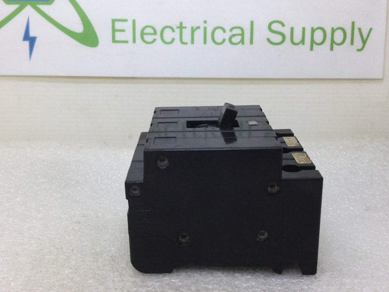 Square D EH34020 3 Pole 20 Amp Plug In NEHB, EH Style Circuit Breaker