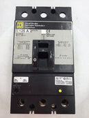 Square D KAL36125 125 Amp 3 Pole 600V Gray Label Circuit Breaker