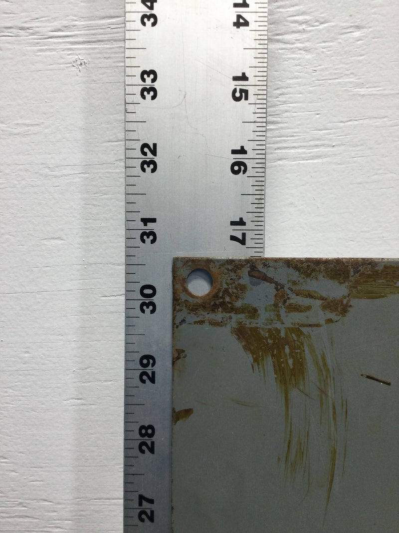 Square D 42 Space 120/240V Panel Door Only 30 5/8" x 14 1/4"