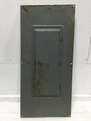 Square D 42 Space 120/240V Panel Door Only 30 5/8" x 14 1/4"