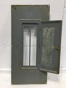 Square D 42 Space 120/240V Panel Door Only 30 5/8" x 14 1/4"