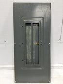 Square D 42 Space 120/240V Panel Door Only 30 5/8" x 14 1/4"