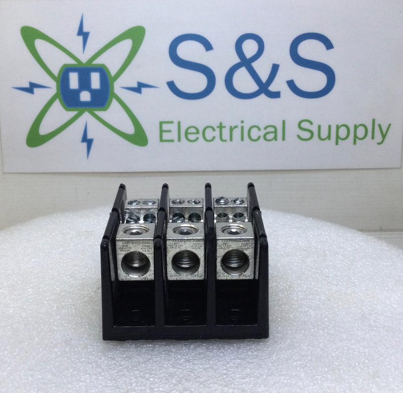 Bussmann 16220-3 175 Amp 3-Pole 600V Line/Load -Cosmetic Flaw