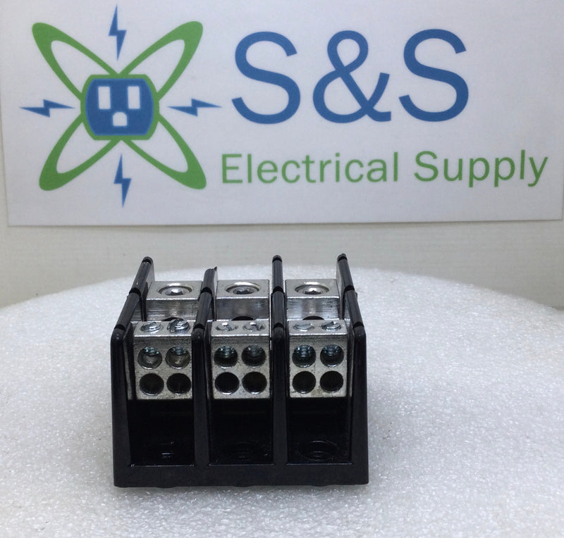 Bussmann 16220-3 175 Amp 3-Pole 600V Line/Load -Cosmetic Flaw