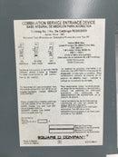 Square D RC2M200S 250 Amp 120/240V Dead Front Only 18" x 9 3/4"