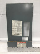 Square D RC2M200S 250 Amp 120/240V Dead Front Only 18" x 9 3/4"