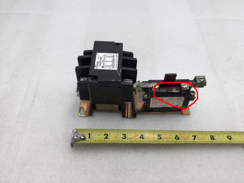 Furnas 16DE15BG 50 Amp 2P 240-600V Definite Purpose Controller w/Overload Relay