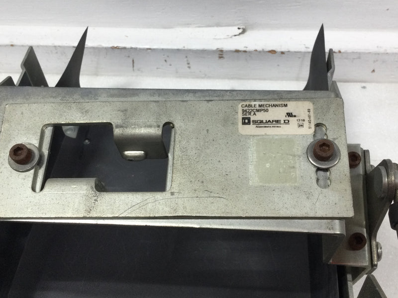 Square D 9422CMP50 Cable Operating Mechanism Nema 1/3/3R/4/4X M/P Frame Circuit Breaker