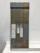 Square D 125 Amp 42 Space 120/240V Dead Front Only w/Main 36 3/8" x 14"