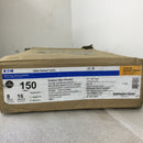 Eaton Cutler Hammer BRP08B150RF Load Center 150 Amp, 120/240VAC 8 Space 16 Circuit 1 Phase 3 Wire