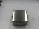 Hubbell/Wiegmann BN4060604CHSS Cut Out Electric Box Stainless Steel Enclosure