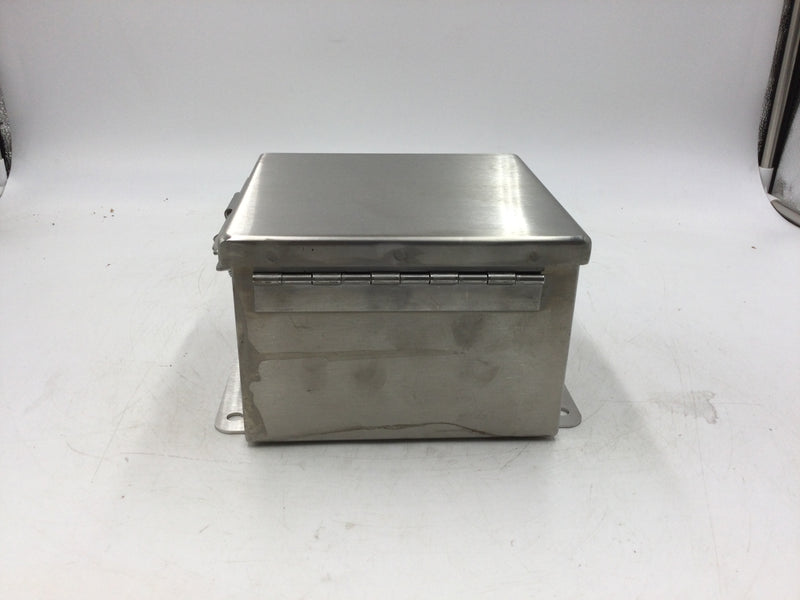 Hubbell/Wiegmann BN4060604CHSS Cut Out Electric Box Stainless Steel Enclosure