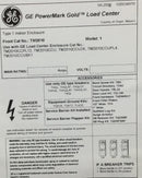 GE TM2010CCUBK1 100 Amp 20 Space/20 Circuits 1 PH 3 Wire 240V Nema 1 Load Center