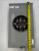 Milbank U3506-XL-TG-HSP 3Ph 4 Wire 125 Amp Continuous 7 Terminal OH Meter