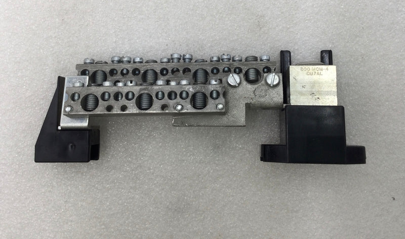 15 Position 225 Amp Combined Neutral Isolated Grounding Bar 7 1/4" x 2 1/2"