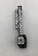 15 Position 225 Amp Combined Neutral Isolated Grounding Bar 7 1/4" x 2 1/2"