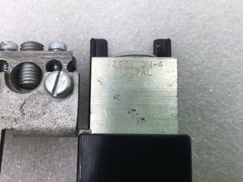 15 Position 225 Amp Combined Neutral Isolated Grounding Bar 7 1/4" x 2 1/2"