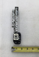 15 Position 225 Amp Combined Neutral Isolated Grounding Bar 7 1/4" x 2 1/2"