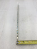 Unbranded 38 Position Ground Bar 4-14 AWG 1/4" W X 19.75" T - Set of 2