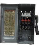 Square D H321N 30 Amp 240V Fusible Safety Switch Enclosure 14 1/2" x 7 1/2"