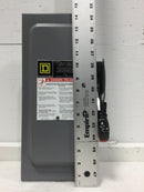 Square D H321N 30 Amp 240V Fusible Safety Switch Enclosure 14 1/2" x 7 1/2"