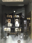 Square D D221NRB 30 Amp 2 Pole 120/240V Fusible General Duty Safety Switch