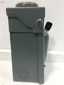 Square D D221NRB 30 Amp 2 Pole 120/240V Fusible General Duty Safety Switch