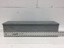 Milbank 624-GSC3R-NK-NP 6x24X6 Screw Cover Wireway Type 3R UL Listed Steel No Knockouts ANSI 61 Gray Quad D Knockout For Lock