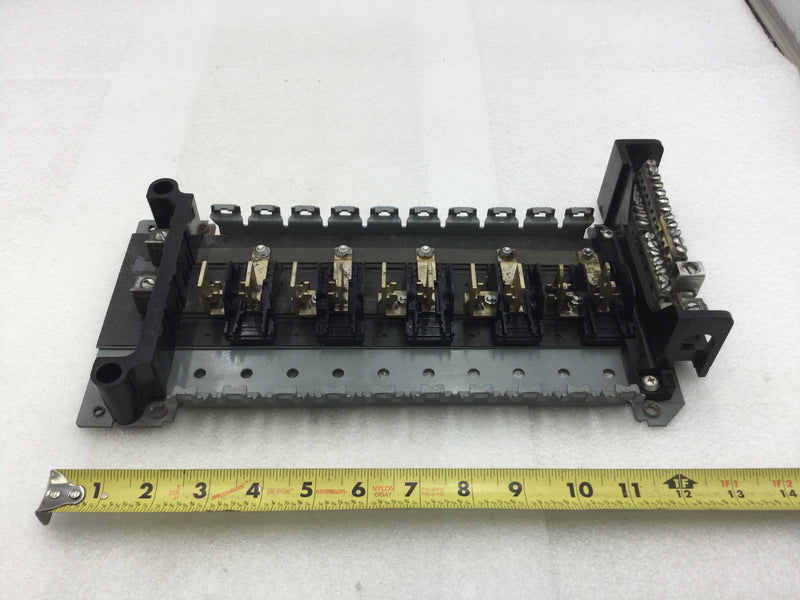 GE General Electric 10 Space/20 Circuit 100 Amp Old Style Panel Guts w