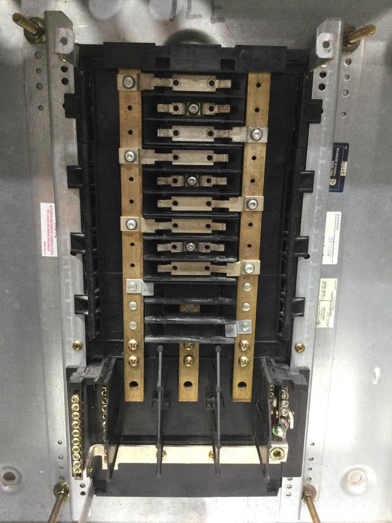 Square D MHC23S, NQOD412M100CU Type 1 NQOD Panel Board, 100Amp, 3 Ph 4