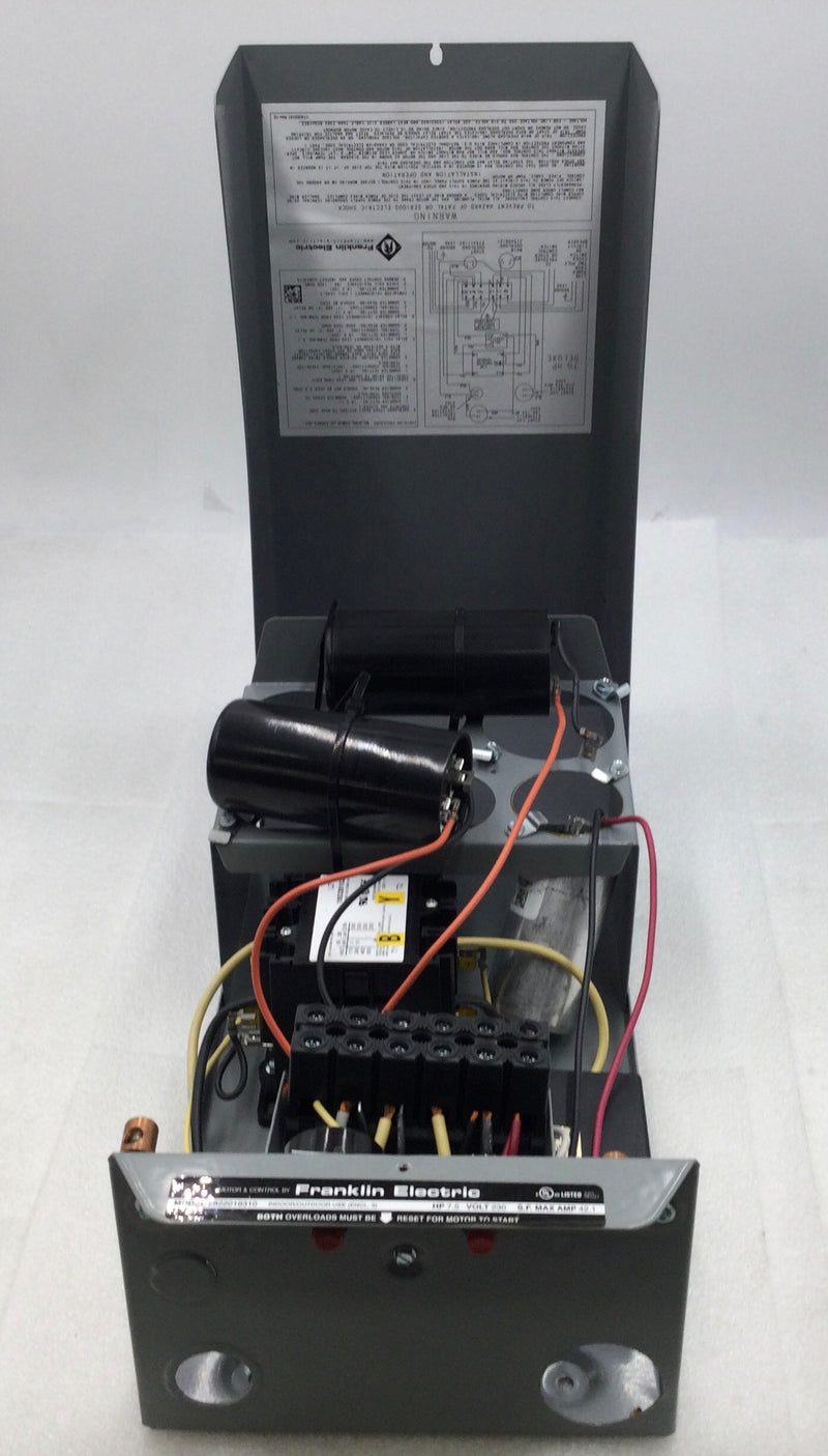 Franklin Electric 2822019310 42.1 Amp 2-Pole 230V Control Panel