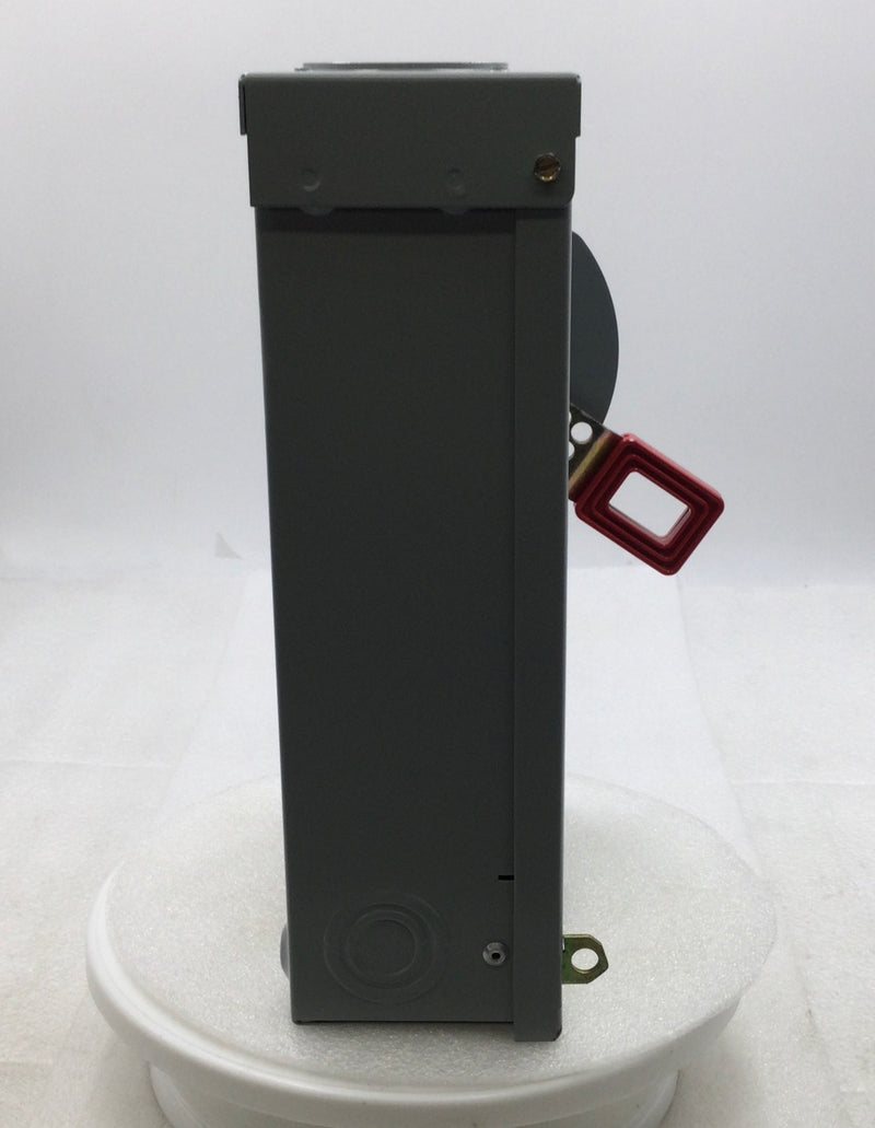 GE/General Electric THN3361R 30 Amp 3-Pole 600V Safety Switch