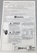 Cutler-Hammer DG222NRB 60 Amp 2-Pole 120V/240V Safety Switch