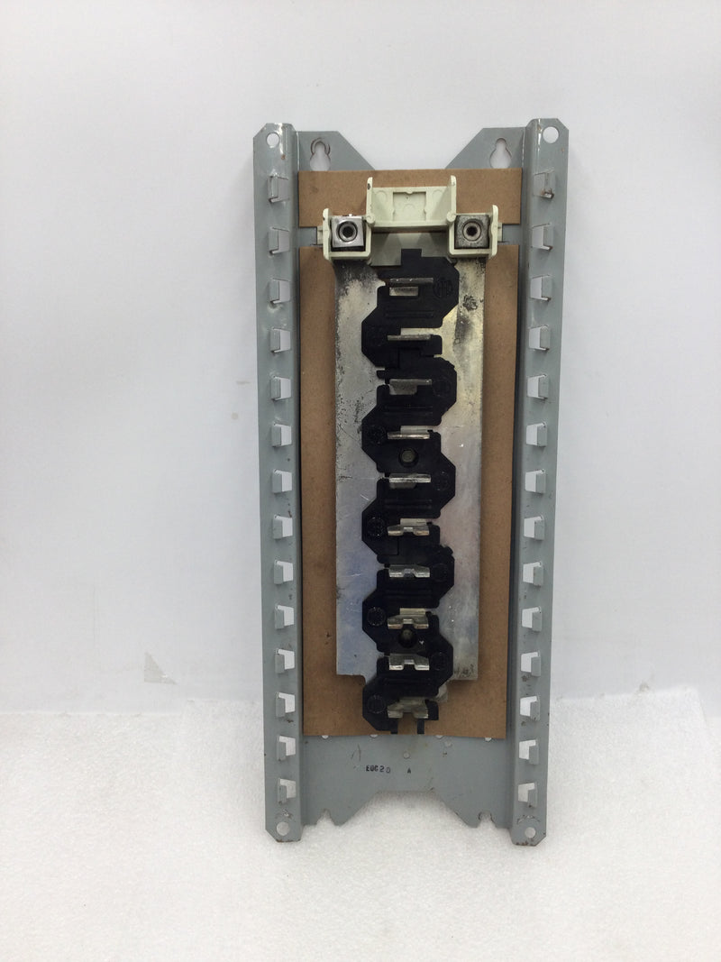 ITE EQC20 150 Amp 20 Space 120/240V Load Center Guts Only 6.5" X 15.5"