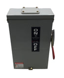 GE/General Electric TG3222R 60 Amp 2 Pole 120/240V Fusible Safety Switch