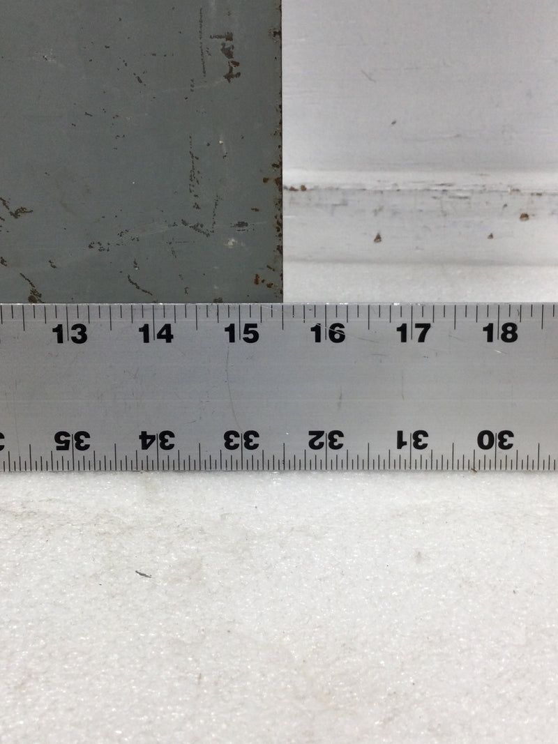 Gould/ITE GQF42MBC 225 Amp 42 Space 120/240V Panel Door w/Main 37 1/8" x 15 1/2"