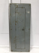 Gould/ITE GQF42MBC 225 Amp 42 Space 120/240V Panel Door w/Main 37 1/8" x 15 1/2"