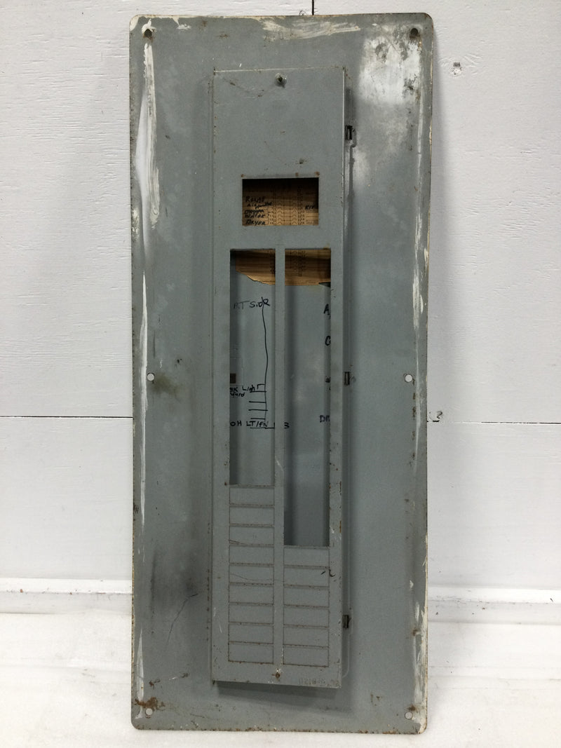 Gould/ITE GQF42MBC 225 Amp 42 Space 120/240V Panel Door w/Main 37 1/8" x 15 1/2"
