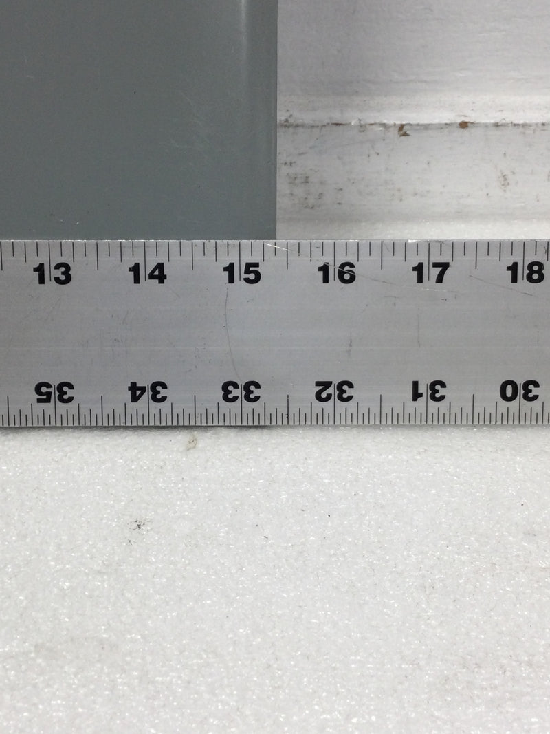 General Electric TLM1620 16 Space 120/240V Panel Door w/Main 26 1/8" x 15 3/8"