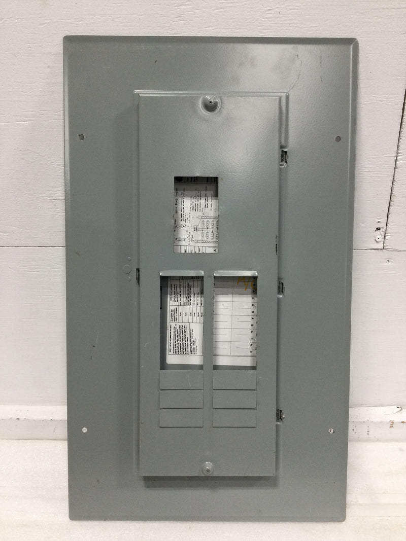 General Electric TLM1620 16 Space 120/240V Panel Door w/Main 26 1/8" x 15 3/8"
