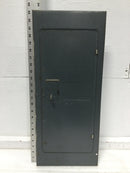 Zinsco MLB12(12-24) 125 Amp 12 Space 120/240V Panel Door w/Main 23 1/4" x 9 7/8"