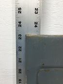 Zinsco MLB12(12-24) 125 Amp 12 Space 120/240V Panel Door w/Main 23 1/4" x 9 7/8"