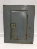 Square D QOC16U 16 Space 120/240V Panel Door Only w/Main 18" x 14 1/4"